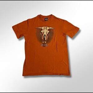 Harley-Davidson Bull Skull / Barbed Wire T-Shirt Large